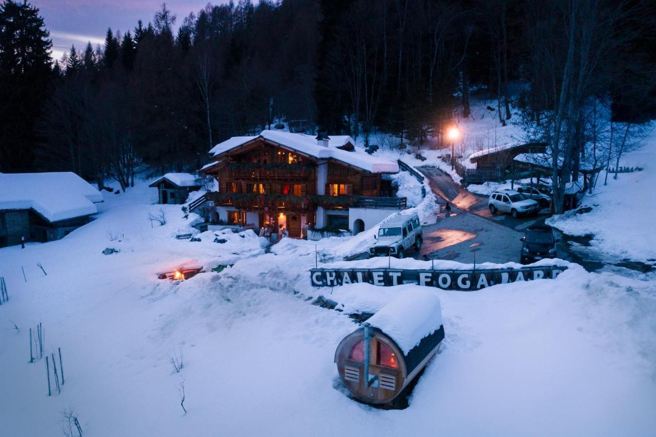 Fogajard Lovely Chalet Мадонна-ді-Кампільйо Екстер'єр фото